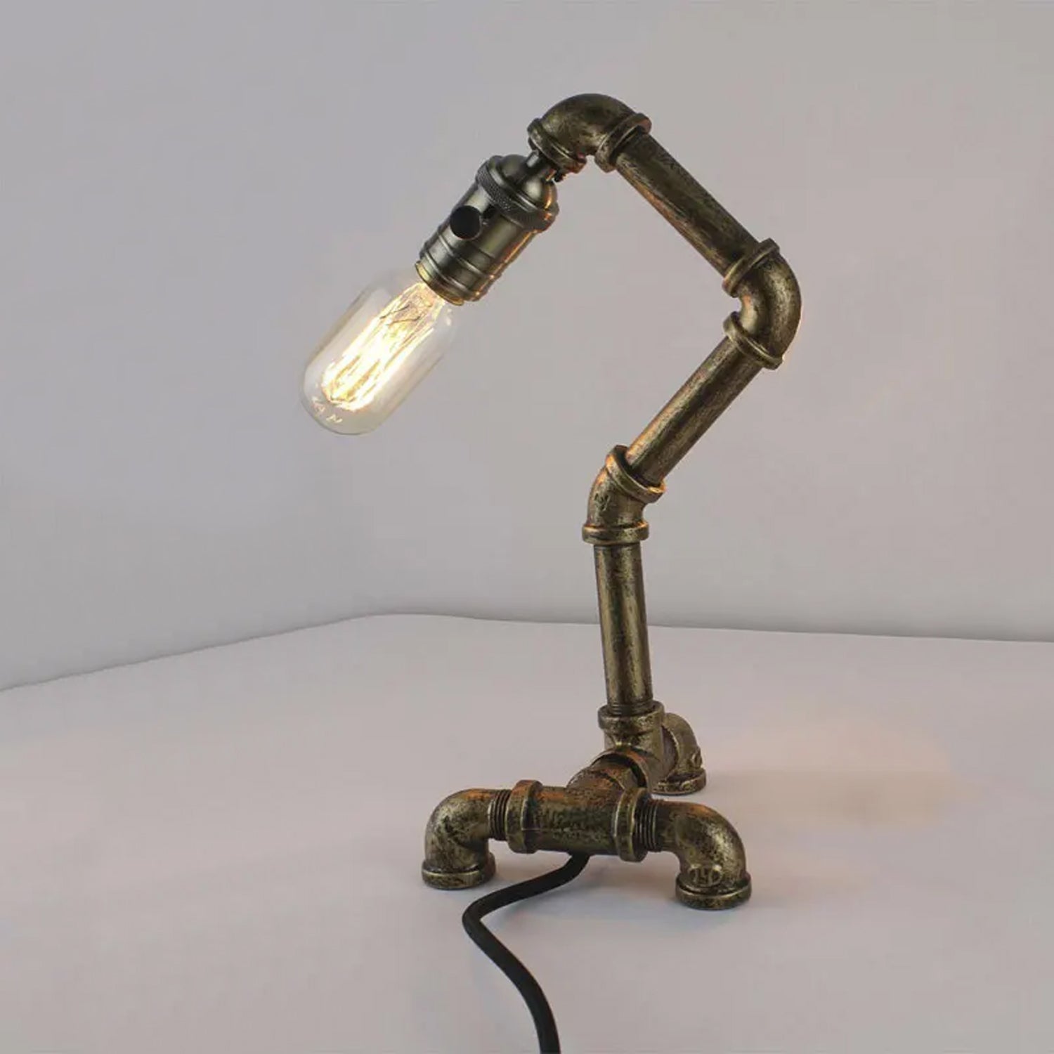 Budget-Friendly Table Lamps Iron Steampunk ~2836-1