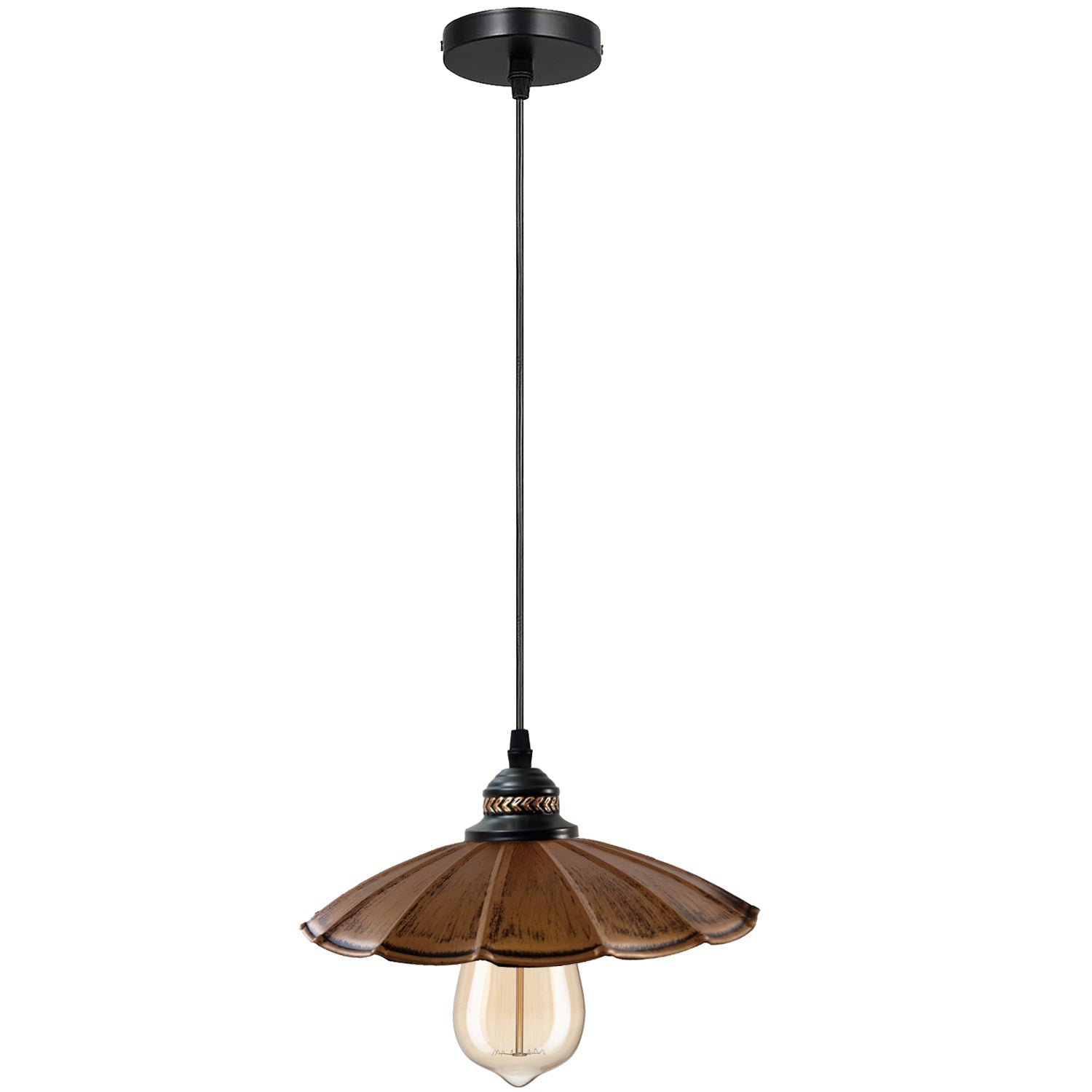 Umbrella Shape Metal Shade Pendant Lighting ~1291-8