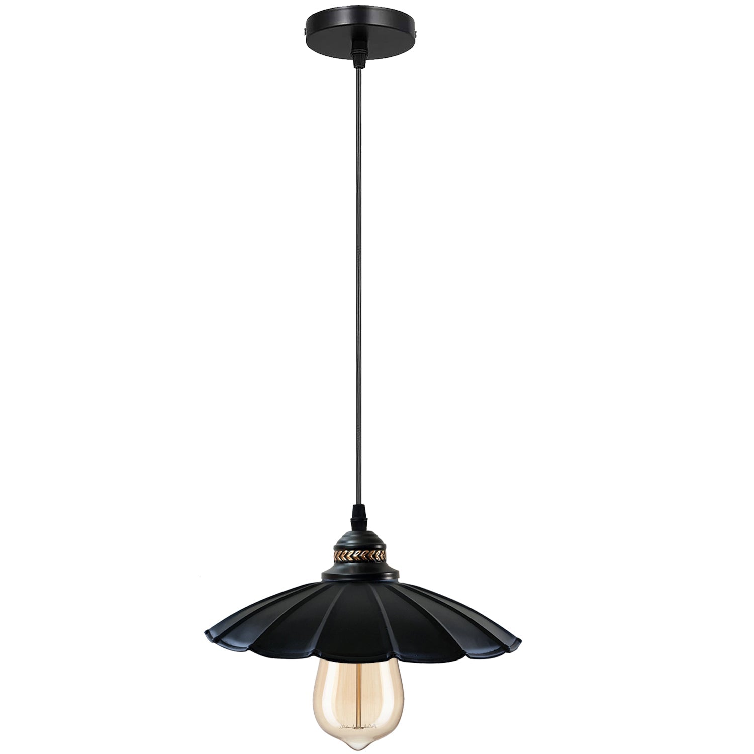 Umbrella Shape Metal Shade Pendant Lighting ~1291-6