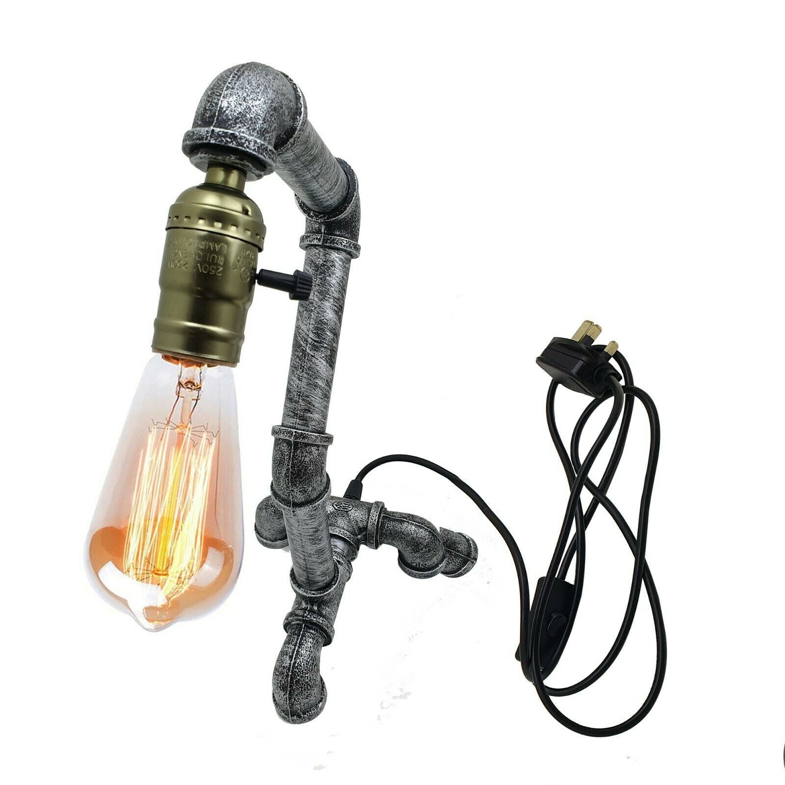 Budget-Friendly Table Lamps Iron Steampunk ~2836-9