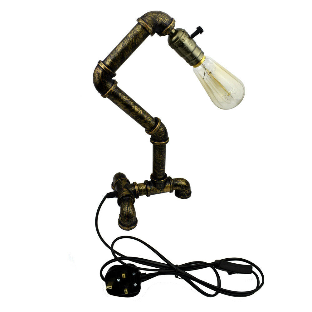 Budget-Friendly Table Lamps Iron Steampunk ~2836-3