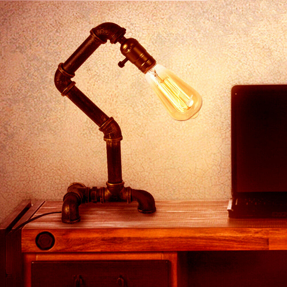 Budget-Friendly Table Lamps Iron Steampunk ~2836-0