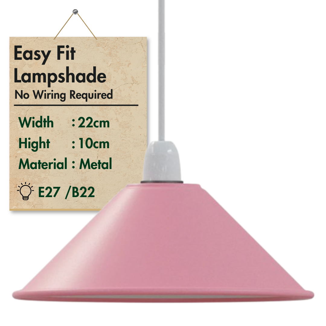 LEDSone industrial Vintage Metal Cone shaped Pendant light Lamp Shade~1449-18