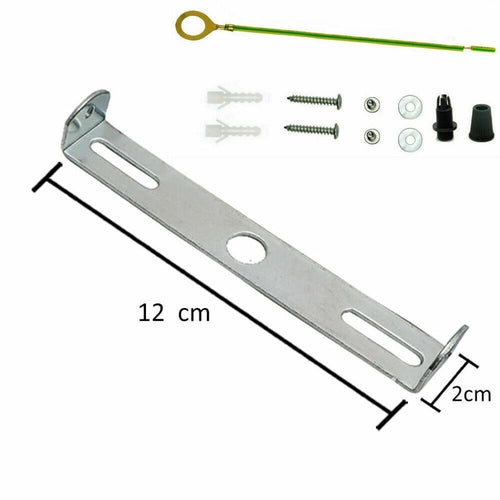 120mm Ceiling Rose Bracket Strap Brace Plate With Accessories~2395-0